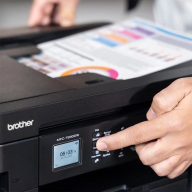 IMPRESORA MULTIFUNCIONAL BROTHER MFC-T930DW WIFI FAX DUPLEX ADF - 7