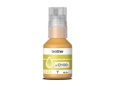 TINTA PARA IMPRESORA BROTHER BTD100Y AMARILLO - 1