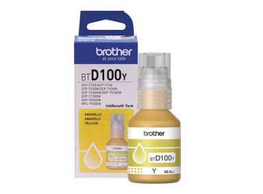 TINTA PARA IMPRESORA BROTHER BTD100Y AMARILLO - 5