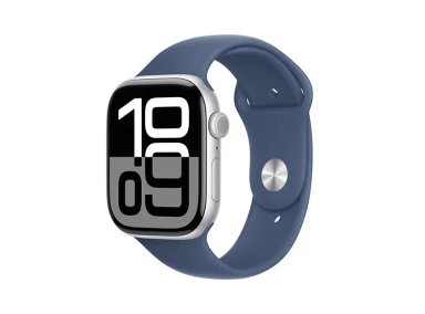 APPLE WATCH SERIE 10 46MM PLATA ALUMINIO CORREA DEPORTIVA M/L - 1