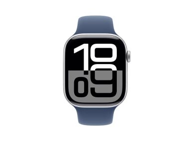 APPLE WATCH SERIE 10 46MM PLATA ALUMINIO CORREA DEPORTIVA M/L - 2