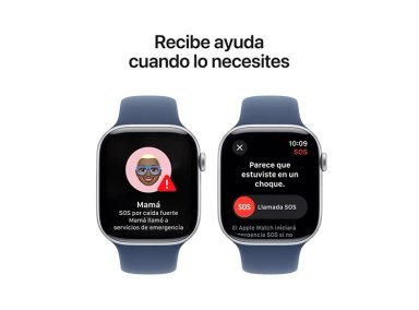 APPLE WATCH SERIE 10 46MM PLATA ALUMINIO CORREA DEPORTIVA M/L - 6