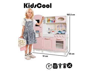 COCINA LED XL ROSADA FULL KITCHEN KISDCOOL - 4