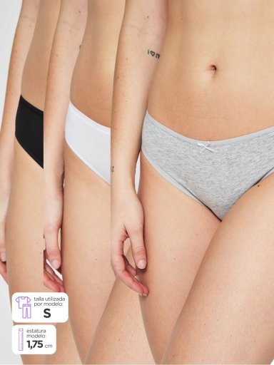 PACK 5 CALZONES INDEX BIKINI - 1