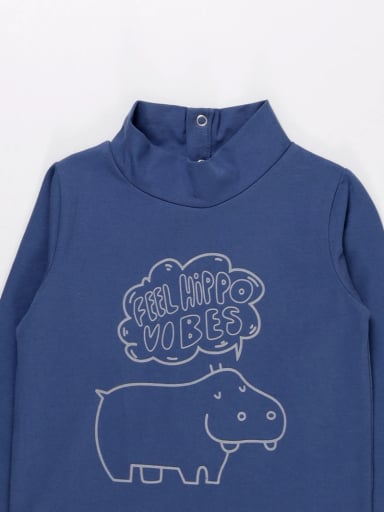 POLERA MANGA LARGA NIÑO BABY HARVEST BÁSICA ESTAMPADO - 3