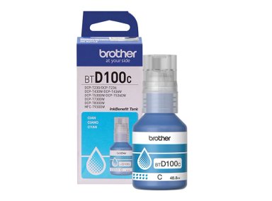 TINTA PARA IMPRESORA BROTHER BTD100C CIAN - 1