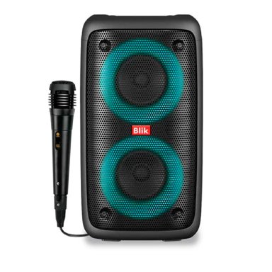 PARLANTE BLUETOOTH KARAOKE CON MICRÓFONO BLIK VOICE3 - 1