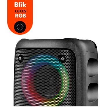 PARLANTE BLUETOOTH KARAOKE CON MICRÓFONO BLIK VOICE3 - 4
