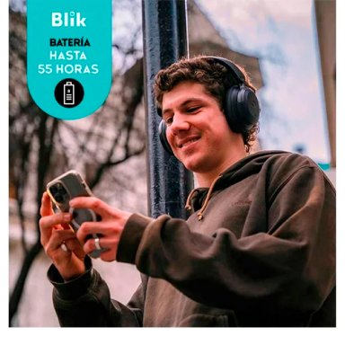 AUDIFONO BLIK OVER EAR SOUL 900 BLUETOOTH - 4