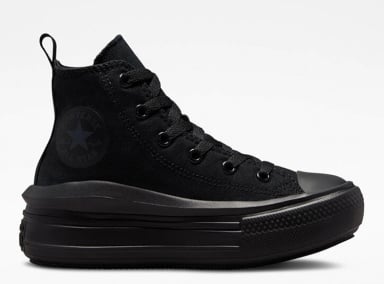 ZAPATILLAS UNISEX CONVERSE ESCOLARES NEGRO CHUCK TAYLOR ALL STAR MOVE - 1