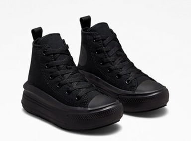 ZAPATILLAS UNISEX CONVERSE ESCOLARES NEGRO CHUCK TAYLOR ALL STAR MOVE - 2