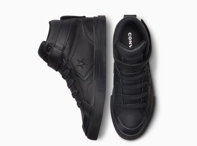 ZAPATILLAS UNISEX CONVERSE ESCOLARES NEGRO PRO BLAZE STRAP - 4