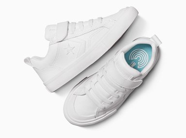 ZAPATILLAS UNISEX CONVERSE ESCOLARES BLANCO PRO BLAZE STRAP - 6