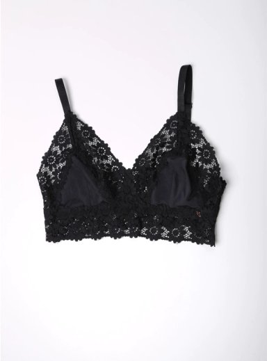 SOSTÉN BRALETTE MICROFIBRA MUJER INDEX NEGRO ENCAJE STNP124-656 - 4