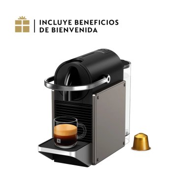 CAFETERA NESPRESSO PIXIE TITAN O.7 LT - 1