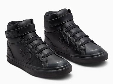 ZAPATILLAS UNISEX CONVERSE ESCOLARES NEGRO PRO BLAZE STRAP - 2