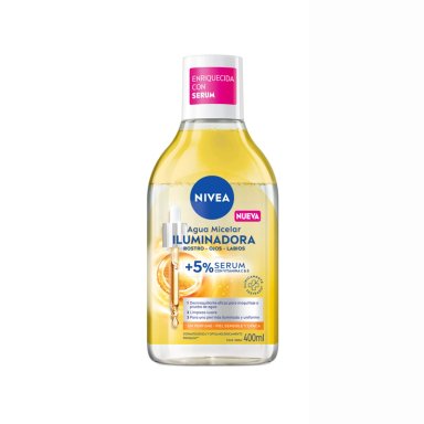 AGUA MICELAR BIFÁSICA NIVEA ILUMINADORA 400 ML - 1