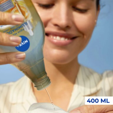 AGUA MICELAR BIFÁSICA NIVEA ILUMINADORA 400 ML - 6