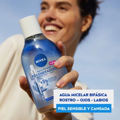 AGUA MICELAR BIFÁSICA NIVEA REGENERADORA 400 ML - 4
