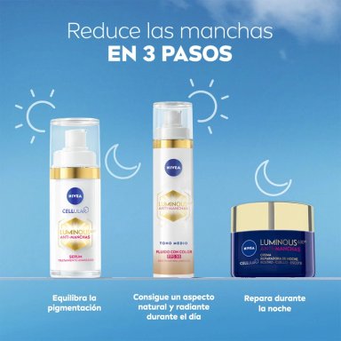 FLUIDO ANTIMANCHAS NIVEA LUMINOUS630® MEDIUM 40 ML - 8