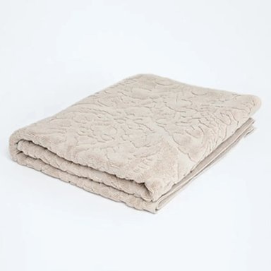 TOALLA SÁBANA RIPLEY HOME RELIEVE TAUPE - 1