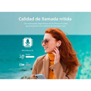 AUDÍFONOS PHILIPS TRUE WIRELESS TAT1108 AZUL BLUETOOTH - 6