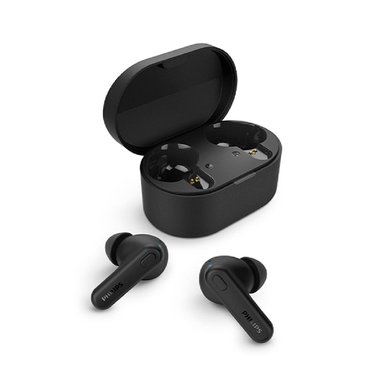 AUDÍFONOS PHILIPS TRUE WIRELESS TAT1108 NEGRO BLUETOOTH - 1