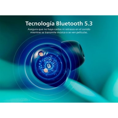 AUDÍFONOS PHILIPS TRUE WIRELESS TAT1209 NEGRO BLUETOOTH - 11