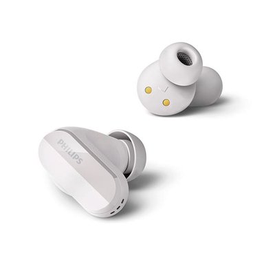 AUDÍFONOS PHILIPS TRUE WIRELESS TAT3508 BLANCO NOISE CANCELLING BLUETOOTH - 1