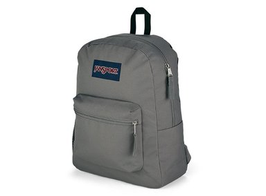 MOCHILA JANSPORT CROSS TOWN GRIS - 2
