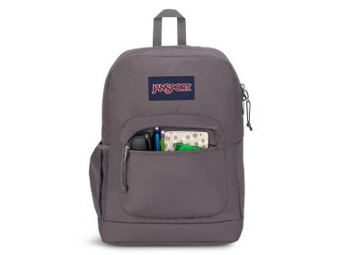 MOCHILA JANSPORT CROSS TOWN PLUS GRIS - 3
