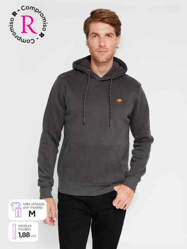 POLERÓN ALGODÓN HOMBRE ROBERT LEWIS HOODIE - 1