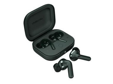 AUDÍFONOS MOTOROLA IN EAR MOTO BUDS + NEGRO BLUETOOTH - 1