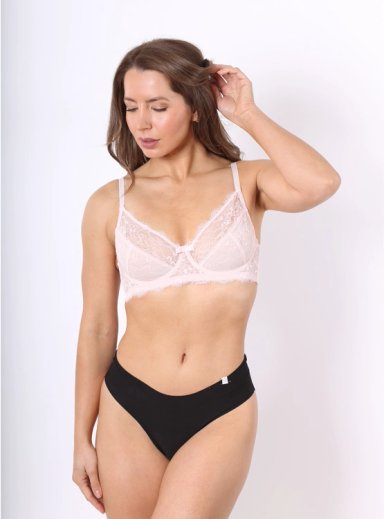 SOSTÉN MUJER INDEX ROSADO ENCAJE STNP124-658 - 1