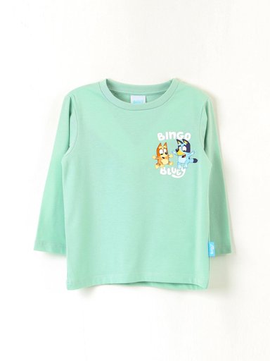 POLERA MANGA LARGA NIÑO BLUEY - 1