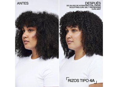 SPRAY REVITALIZANTE PARA RIZOS CABELLO RIZADO REVIVE E HIDRATA ENTRE LAVADOS HYBRID CURLS 250ML REDKEN - 7