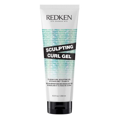 GEL DEFINIDOR DE RIZOS PARA CABELLO RIZADO DEFINICIÓN Y CONTROL SIN RESIDUOS HYBRID CURLS 250ML REDKEN - 1