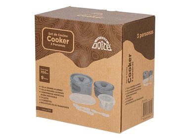 MENAJE CAMPING DOITE COOKER 3 PERSONAS - 7