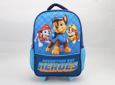 MOCHILA INFANTIL PAW PATROL NIÑO CON RUEDAS - 1