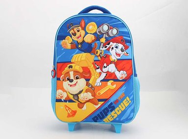 MOCHILA INFANTIL PAW PATROL NIÑO CON RUEDAS - 4