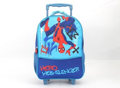 MOCHILA INFANTIL SPIDERMAN CON RUEDAS - 5
