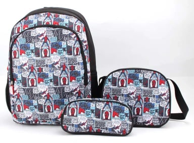 MOCHILA JUVENIL SPIDER-MAN MULTIPACK  - 1