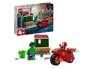 LEGO IRON MAN CON MOTO Y HULK 76287 - 2