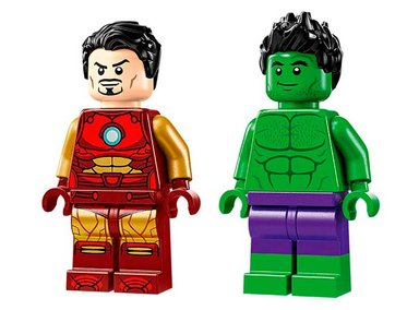 LEGO IRON MAN CON MOTO Y HULK 76287 - 3