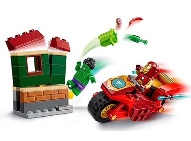 LEGO IRON MAN CON MOTO Y HULK 76287 - 4