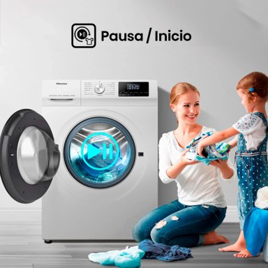 LAVADORA SECADORA HISENSE WD3Q1042BW 10KG/6KG BLANCO - 10