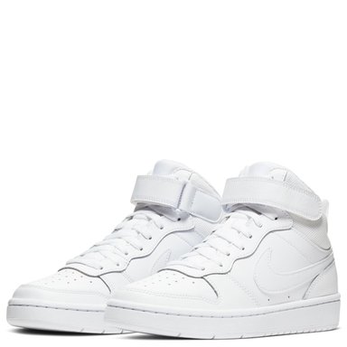 ZAPATILLAS NIÑO NIKE CASUALES BLANCO COURT BOROUGH MID 2 (GS) - 2