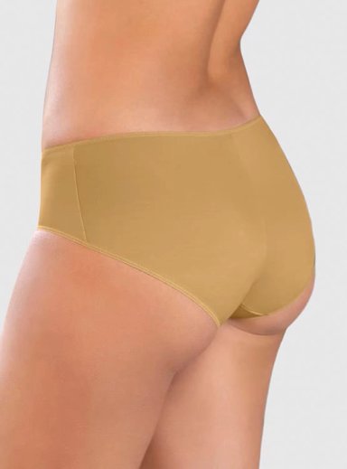 CALZÓN BIKINI MUJER LEONISA MOSTAZA - 2