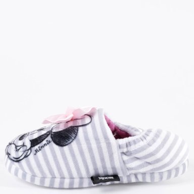 PANTUFLAS NIÑA MINNIE GRIS DISNEY - 4