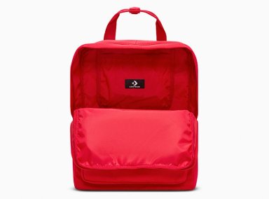 MOCHILA CONVERSE SQUARE ROJO - 1